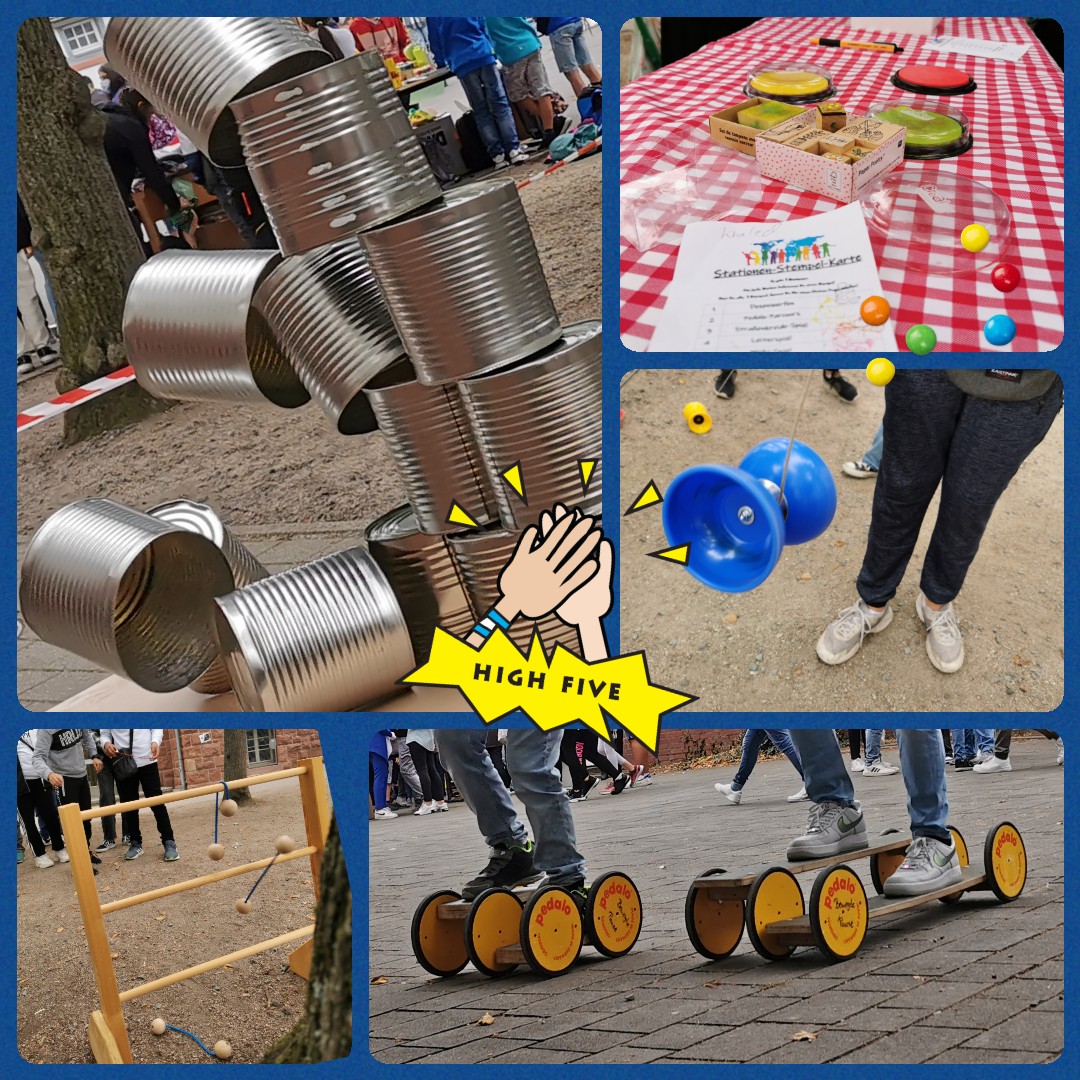 buddY-Stationen beim Flohmarkt