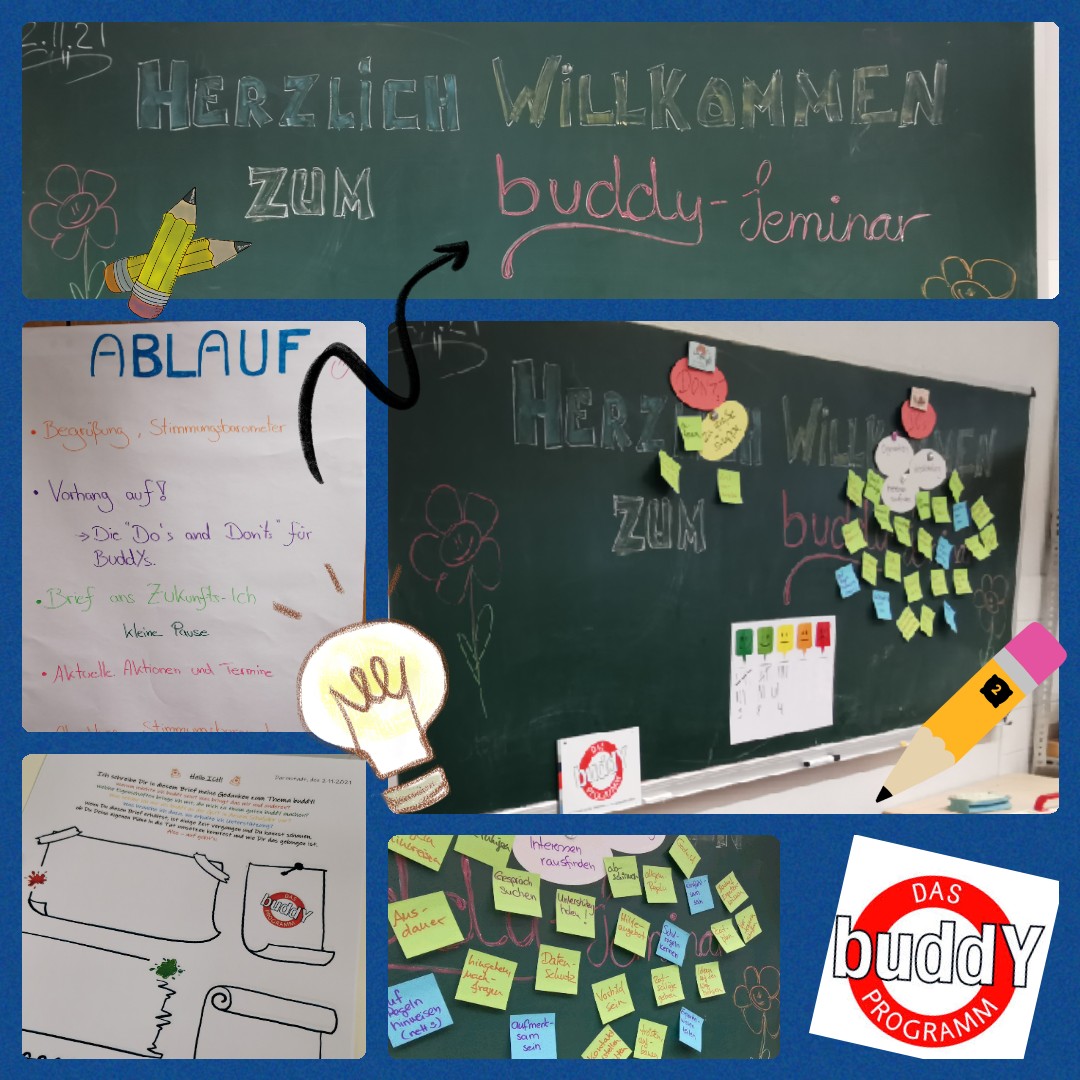 Collage vom buddY-Seminar